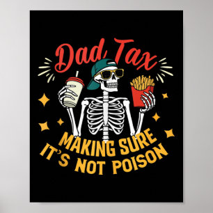 Vaderbelasting zorgen dat het geen vergif is Vader Poster