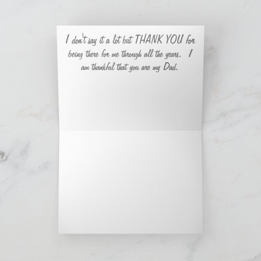 VADERDAG #1 KAART (Binnen)