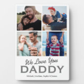 Vaderdag 4 Foto collage Fotoplaat (voorkant)