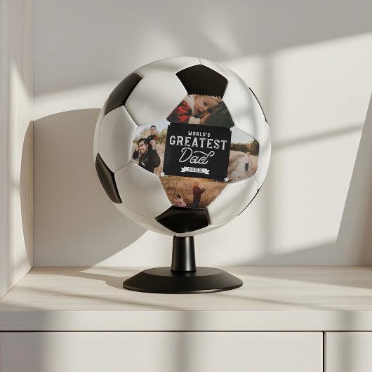 Vaderdag 4 Foto collage van de grootste vader ter Voetbal