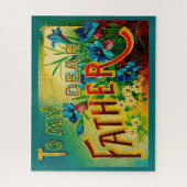 Vaderdag aan mijn lieve vader 16" x 20" legpuzzel (Verticaal)