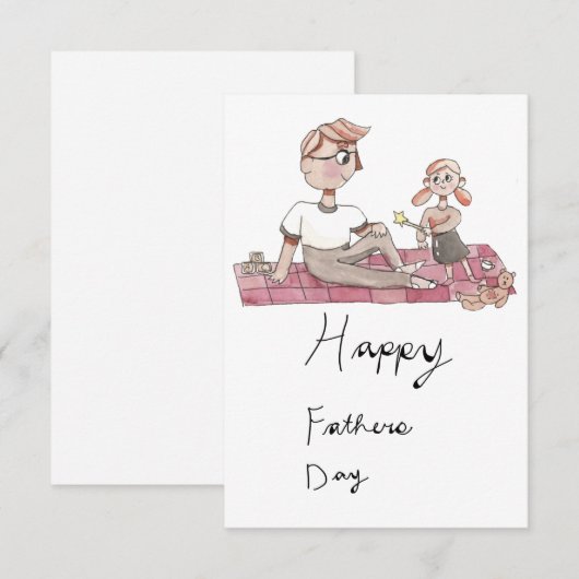 Vaderdag Aankondiging (Voorkant / Achterkant)