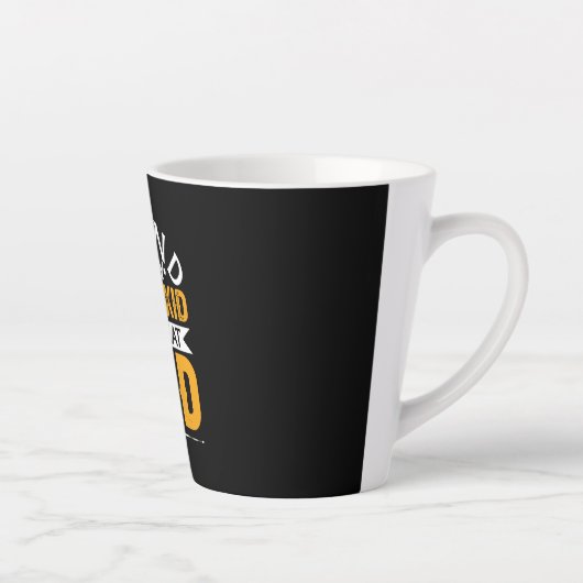 Vaderdag achter goed Kind is een geweldige vader Latte Mok (Rechts)