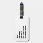 Vaderdag Bagage Label (Achterkant verticaal)