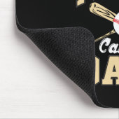 Vaderdag Baseball Player belt me pa Muismat (Hoek)