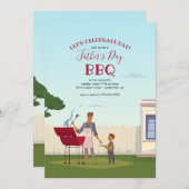 VADERDAG BBQ KAART (Voorkant / Achterkant)