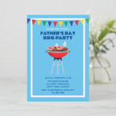 VADERDAG BBQ PARTY KAART (Staand voorkant)