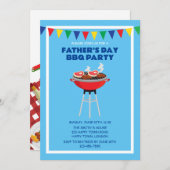 VADERDAG BBQ PARTY KAART (Voorkant / Achterkant)