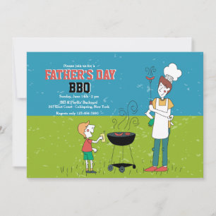 Vaderdag BBQ Uitnodiging