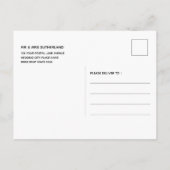 vaderdag BBQ Uitnodiging Briefkaart (Achterkant)