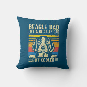 Vaderdag Beagle Dog Dad Kussen