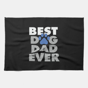 Vaderdag Best Dog Pap Ever Theedoek