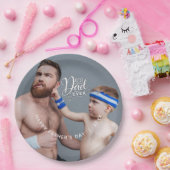 Vaderdag Best Pap Ever Foto Papieren Bordje (Feest)