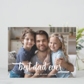 Vaderdag beste pap in script (Staand voorkant)