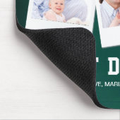 Vaderdag | Beste pap ooit 3 Foto-collage Muismat (Hoek)