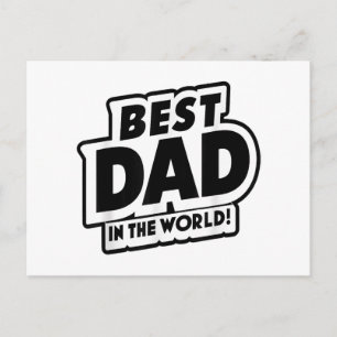Vaderdag Beste Papa Ter Wereld Feestdagenkaart