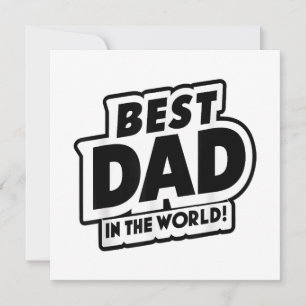 Vaderdag Beste papa ter wereld Kaart