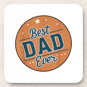 Vaderdag Beste Papa Van De Wereld Bier Onderzetter