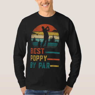 Vaderdag beste papaver van par Golf cadeautjes voo T-shirt