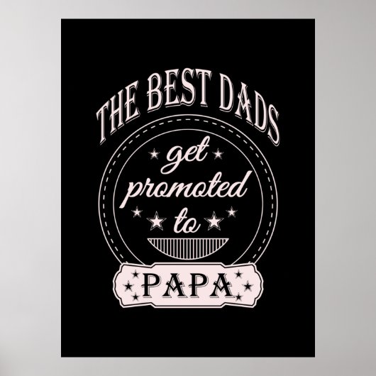 Vaderdag | Beste pappa Poster (Voorkant)