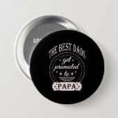 Vaderdag | Beste pappa Ronde Button 7,6 Cm (Voorkant /achterkant)