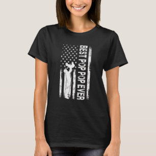 Vaderdag beste Pop Pop ooit met Amerikaanse FL T-shirt