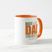 Vaderdag Beste vader Gepersonaliseerde cadeau-idee Mok (Voorkant rechts)