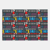 Vaderdag Beste vader Gezegden Inpakpapier Vel (Voorkant 3)