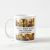 Vaderdag beste vader ooit 5 fotocollage koffiemok (Links)