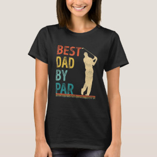 Vaderdag beste vader van par Golfer papa Golf 1 T-shirt