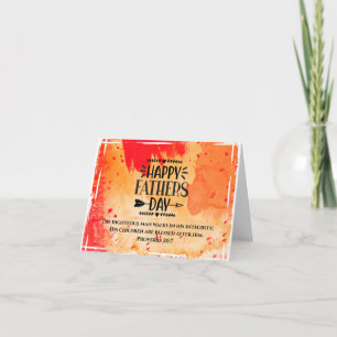 Vaderdag Bijbel Verse De Heer Bless You Kaart