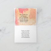 Vaderdag Bijbel Verse De Heer Bless You Kaart (Binnen)