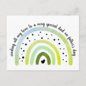 Vaderdag Briefkaart - speciale vader (Voorkant)