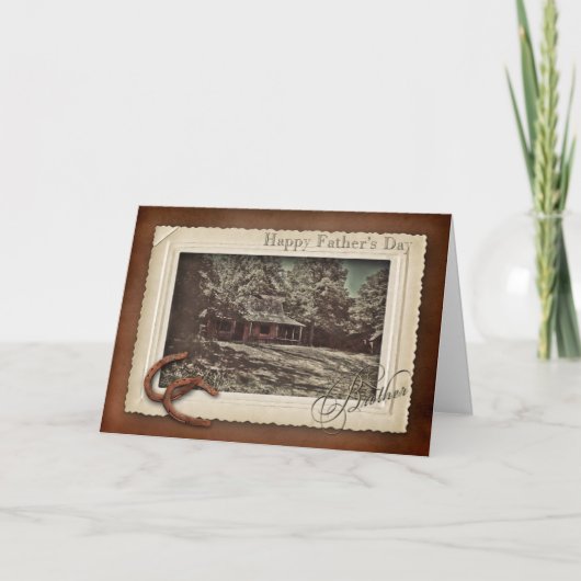 VADERDAG - BROTHER - - 100+ jaar Cabin Kaart (Voorkant)