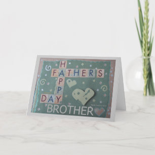 Vaderdag - Brother - Scrapbook Kaart