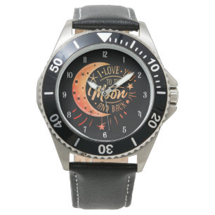 Vaderdag bruiloft Jubileum geschenken voor hem Horloge