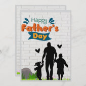 Vaderdag Brunch Kaart (Voorkant / Achterkant)