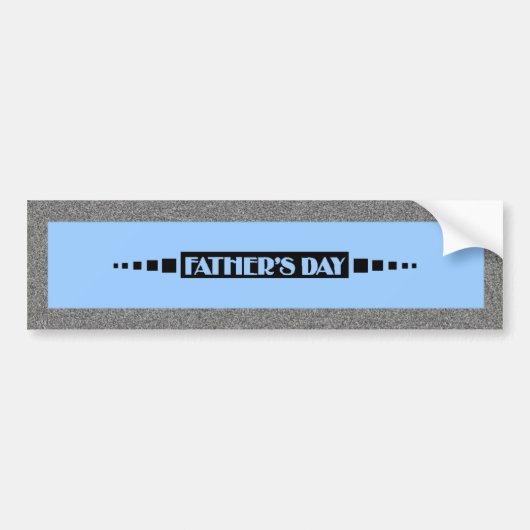 Vaderdag - bumpersticker (Voorkant)