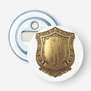 Vaderdag Button Flesopener