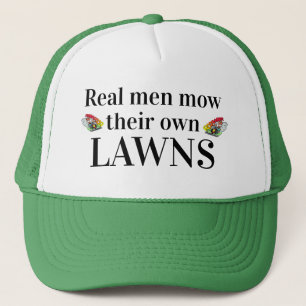 Vaderdag cadeau ECHTE MANNEN MAaien HUN EIGEN GAZO Trucker Pet