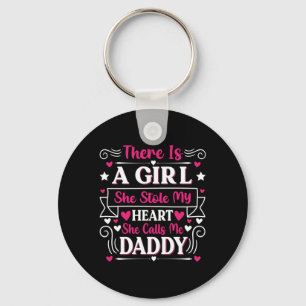 Vaderdag Cadeau   Een meisje noemt me papa Sleutelhanger