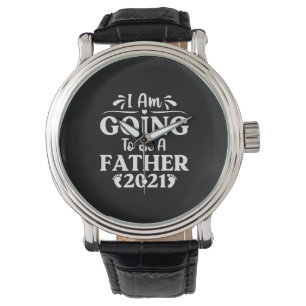 Vaderdag Cadeau   Ik word vader Horloge
