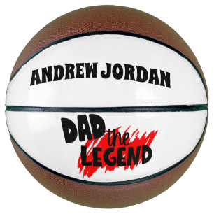 Vaderdag Cadeau voor pap Basketball, Aangepast pap Basketbal