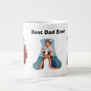 Vaderdag cadeau voor papa \ Beste papa ooit Extra Grote Beker