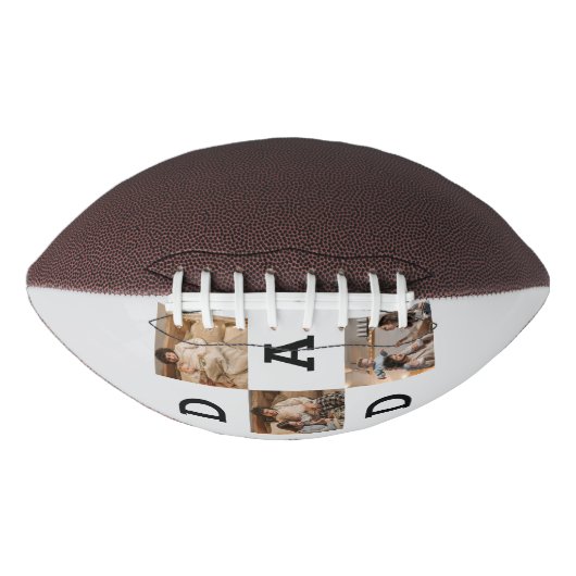 Vaderdag cadeau voor papa - Fotocollage | American Football (Voorkant)