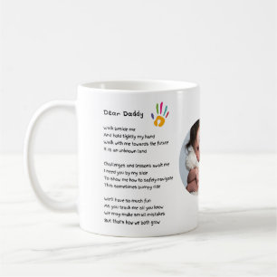 Vaderdag cadeau voor papa GEDICHT Hou mijn hand pa Koffiemok