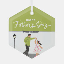 Vaderdag cadeau voor vader | Aangepaste foto & naa