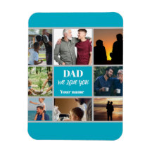 Vaderdag cadeau voor vader | Aangepaste foto & naa