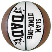 Vaderdag Cadeau voor vader | Creëer Uw eigen aange Basketbal (Verticaal)