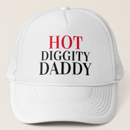 Vaderdag Cadeauidee Baseball HOT DIGGITY DADDY Trucker Pet